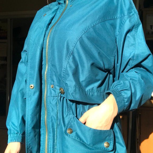 Teal 90's Aeros Anorak Jacket - Picture 4 of 8